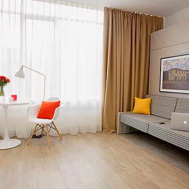 Living/Sleeping Area