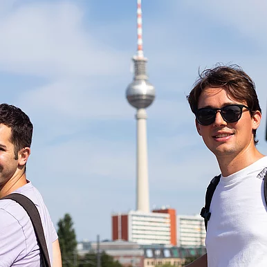 Studenten in der Stadt
